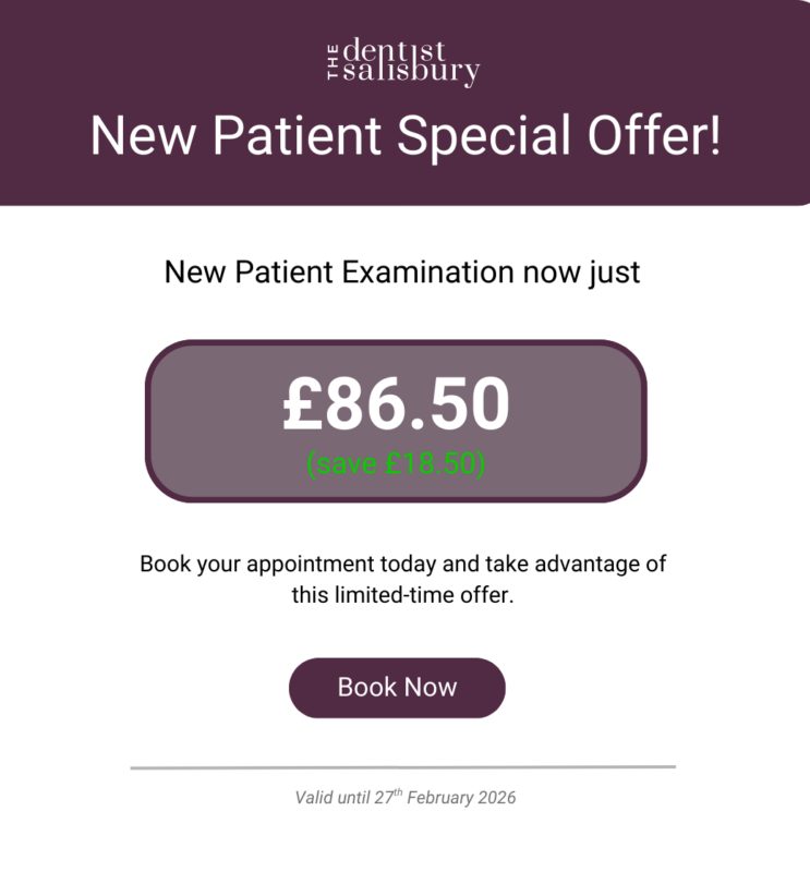 New Patient Special Offer - Click to Book