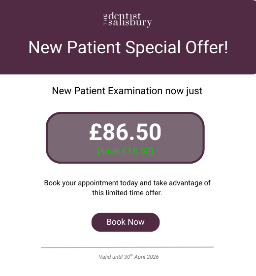 New Patient Special Offer - Click to Book