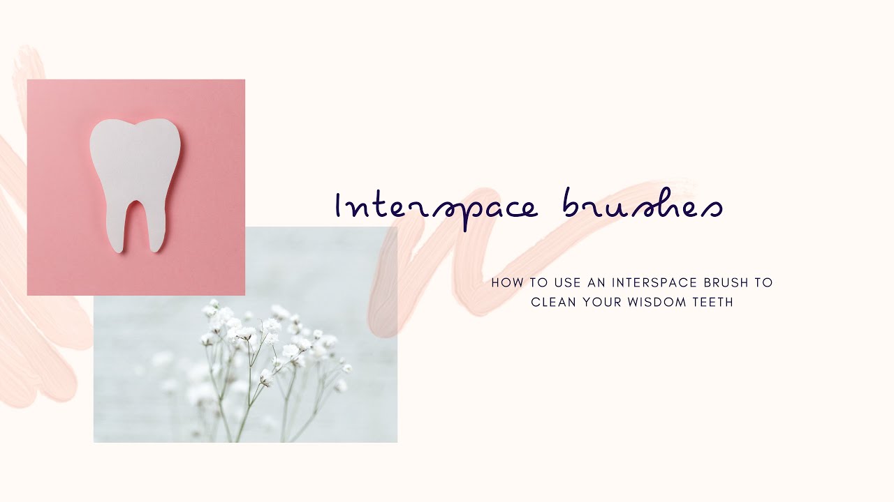 How to use an interspace brush to clean your wisdom teeth - THE dentist, Salisbury